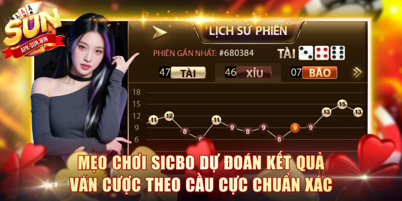 Mẹo Chơi Sicbo Bách Chiến Bách Thắng Trong Mọi Phiên Cược 3 Mẹo chơi Sicbo dự đoán kết quả ván cược theo cầu cực chuẩn xác