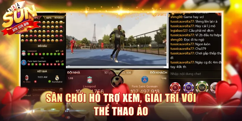 Giới Thiệu Sun Win - Cổng Game Thuần Việt Hot Nhất 2026 2 Sân chơi hỗ trợ xem, giải trí với thể thao ảo